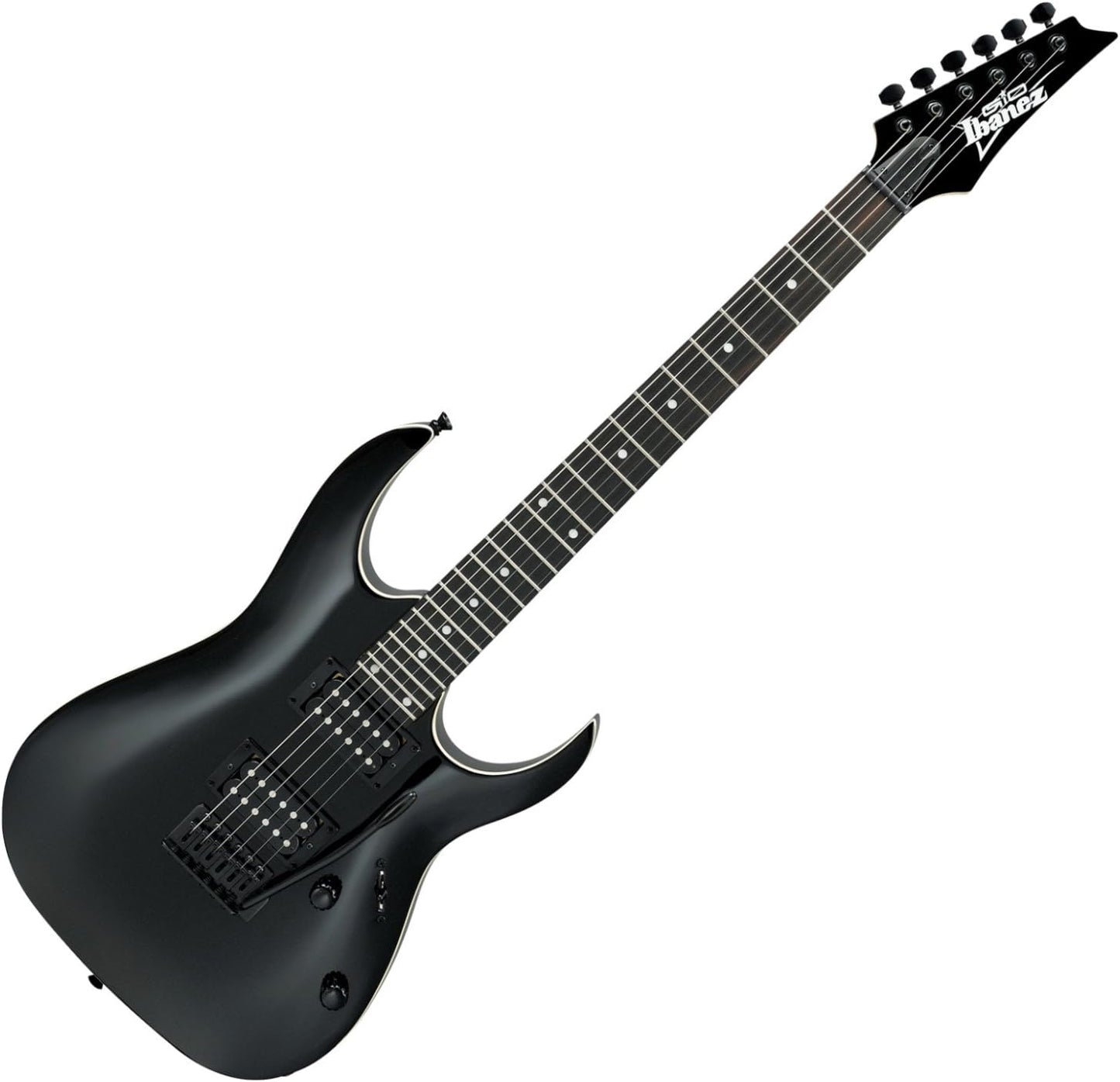 Ibanez GRGA 6-String Solid-Body Electric Guitar, Right, Black Night, Full Black Night