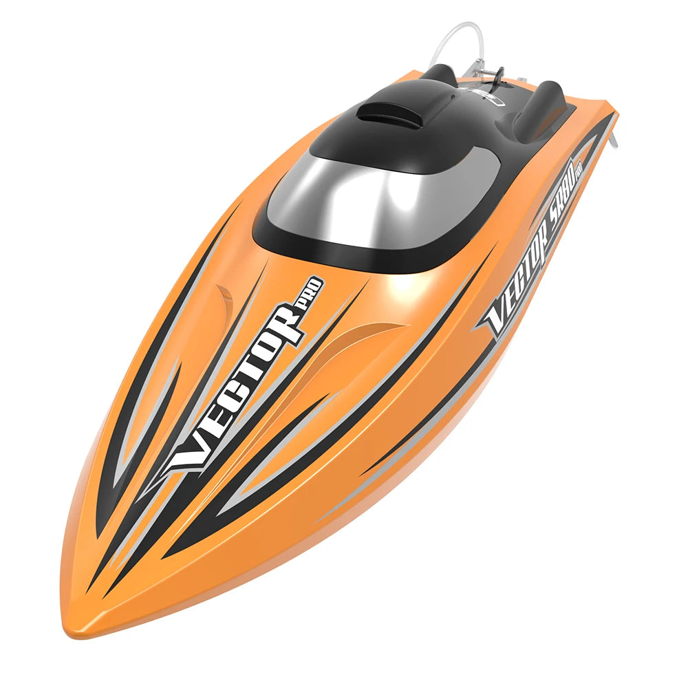 Volantex SR80 Pro RC Jet Boat,44mph High Speed Racing Yacht,All Metal Hardware Large RC Boat,ARTR Watercraft for Adults