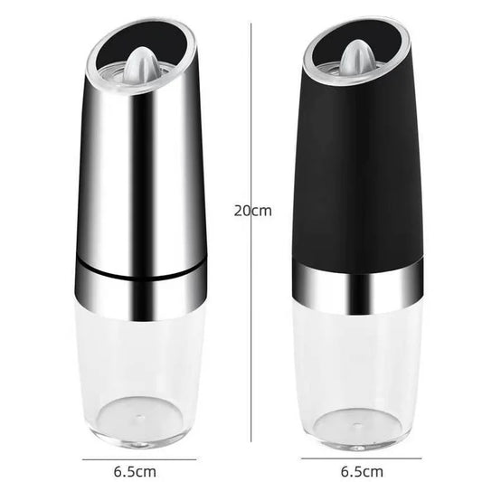 Electric Pepper Grinder Stainless Steel Automatic Gravity Shaker Salt Pepper Grinder Spice Mills Grinding Tools Kitchen Gadgets
