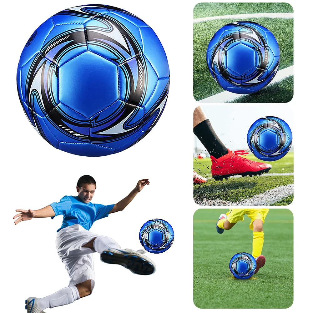 Size 5 Machine Stitched Football Waterproof Inflatable Sports Ball Professional Soccer Ball for Sports Match Game