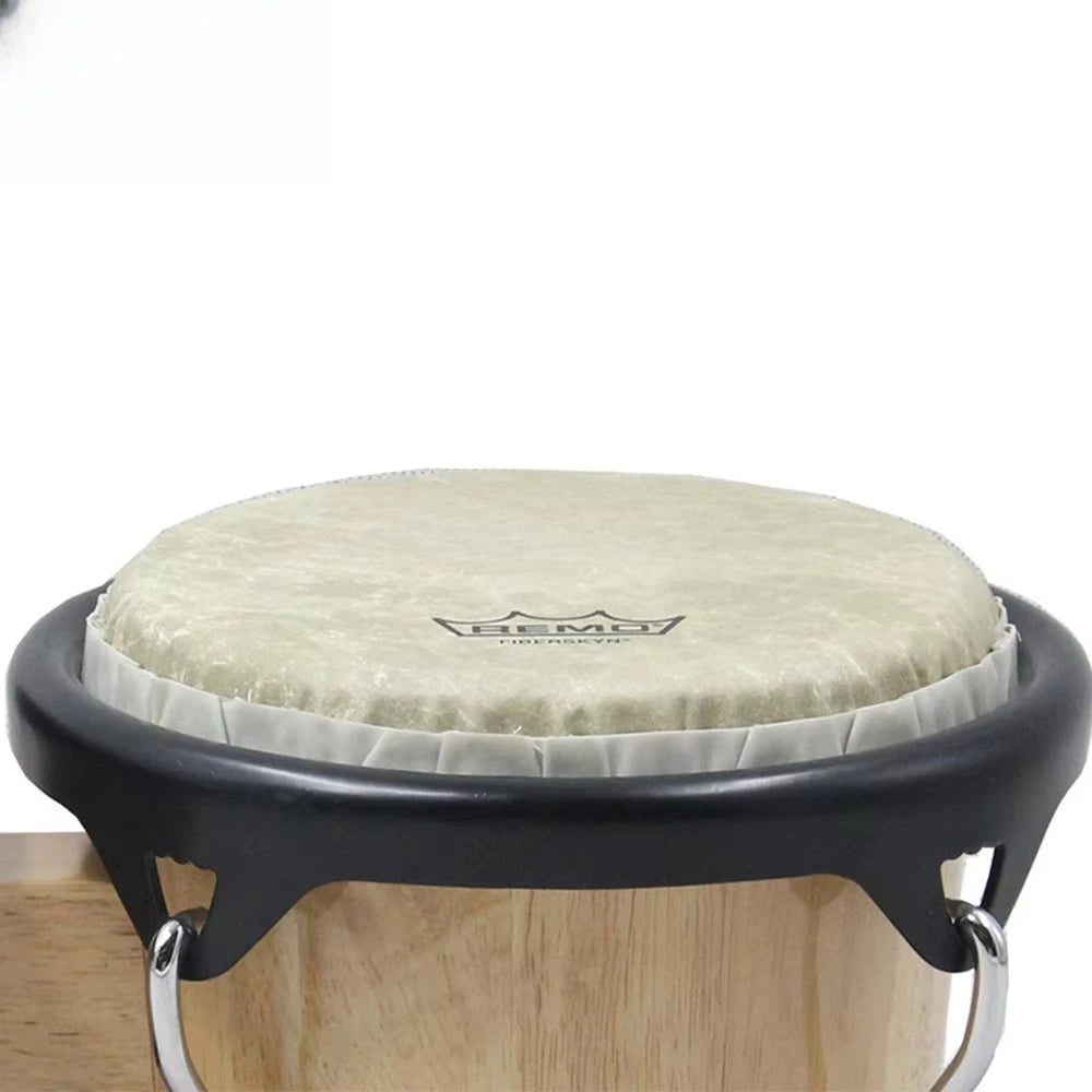2025 Music Bongo Drums,Wholesale 7+8.5 Inches Thai Rubber Wood Percussion Instrument Bongo Drums