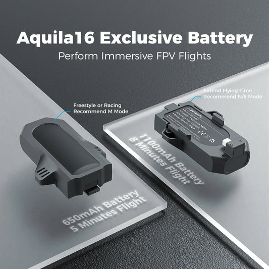 BETAFPV Aquila16 FPV Kit ELRS 2.4G Brushless Racing Drone VR03 Goggles 1102 18000KV 25-350mW VTX Indoor Outdoor Mini Quadcopter Aquila16 FPV Kit