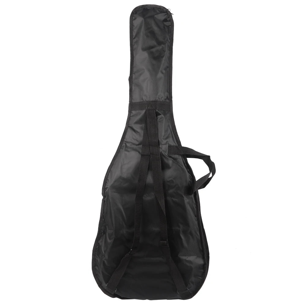Rosewood Fingerboard Electric Guitar Black / White