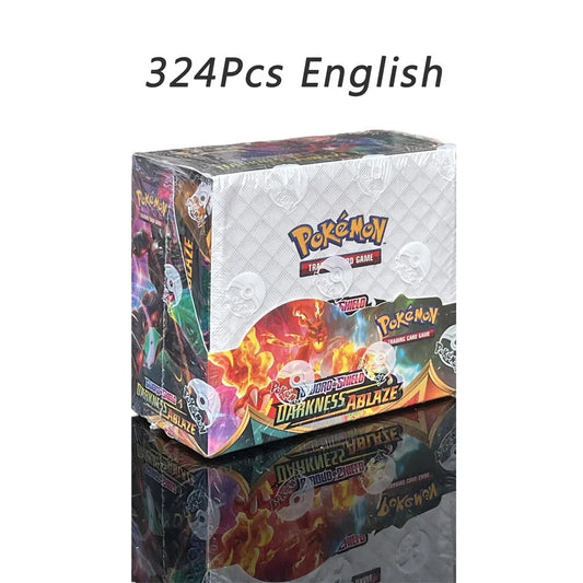 324/360 Pcs/Set Pokemon Card Prismatic Evolutions Surging Sparks 151 Obsidian Flames English Booster Battle Transaction Card Sun Moon