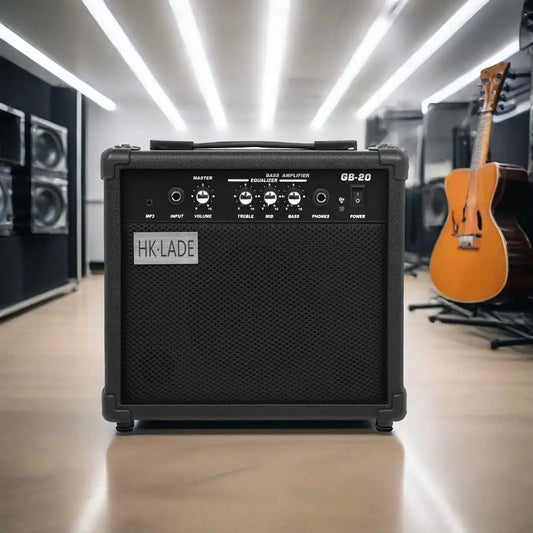 IRIN GB-20W Mini Electric Guita Amplifier 4 Tuning Portable Guitar For Electric Guitar Bass Tri-Band EQ Control Guitar Parts