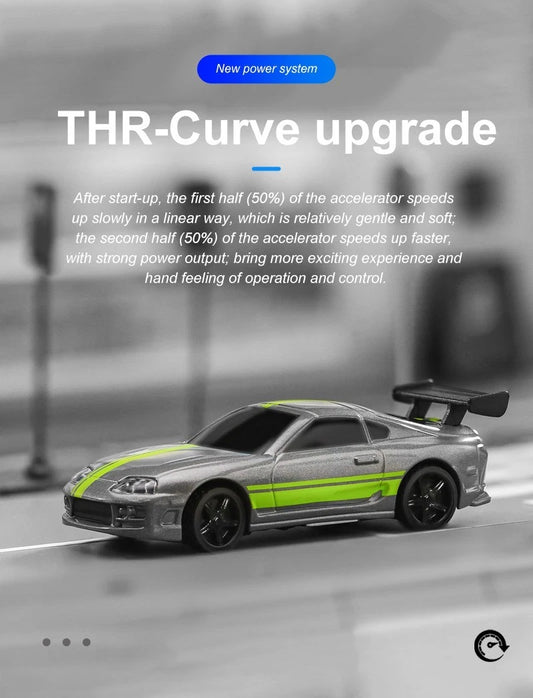 Turbo Racing 1:76 C73 Sports RC Car Limited Edition RTR - Grey