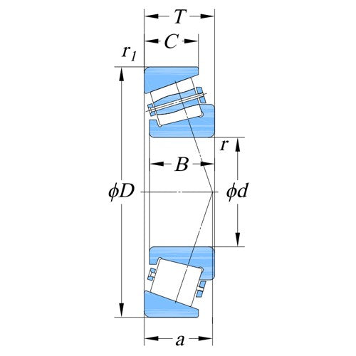 32213 Tapered Roller Bearings