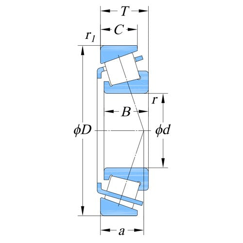 32213 Tapered Roller Bearings