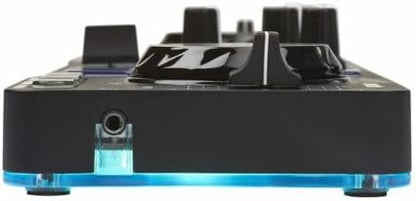 Hercules DJControl Starlight | Pocket USB DJ Controller with Serato DJ Lite, Touch-Sensitive Jog Wheels, Built-in Sound Card and Built-in Light Show