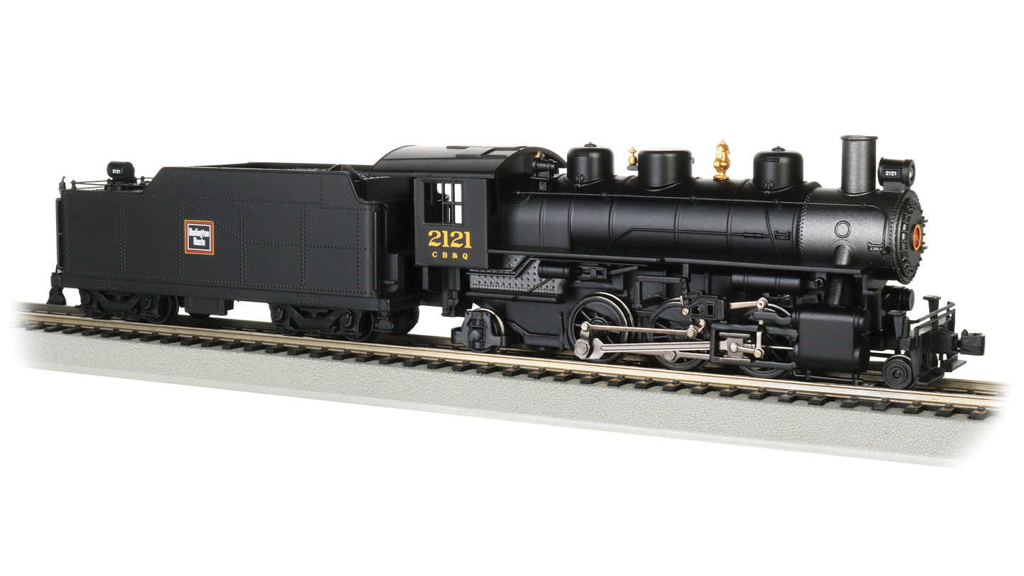 Bachmann Trains 2-6-2 Prairie - Burlington #2121 (with smoke) HO Scale