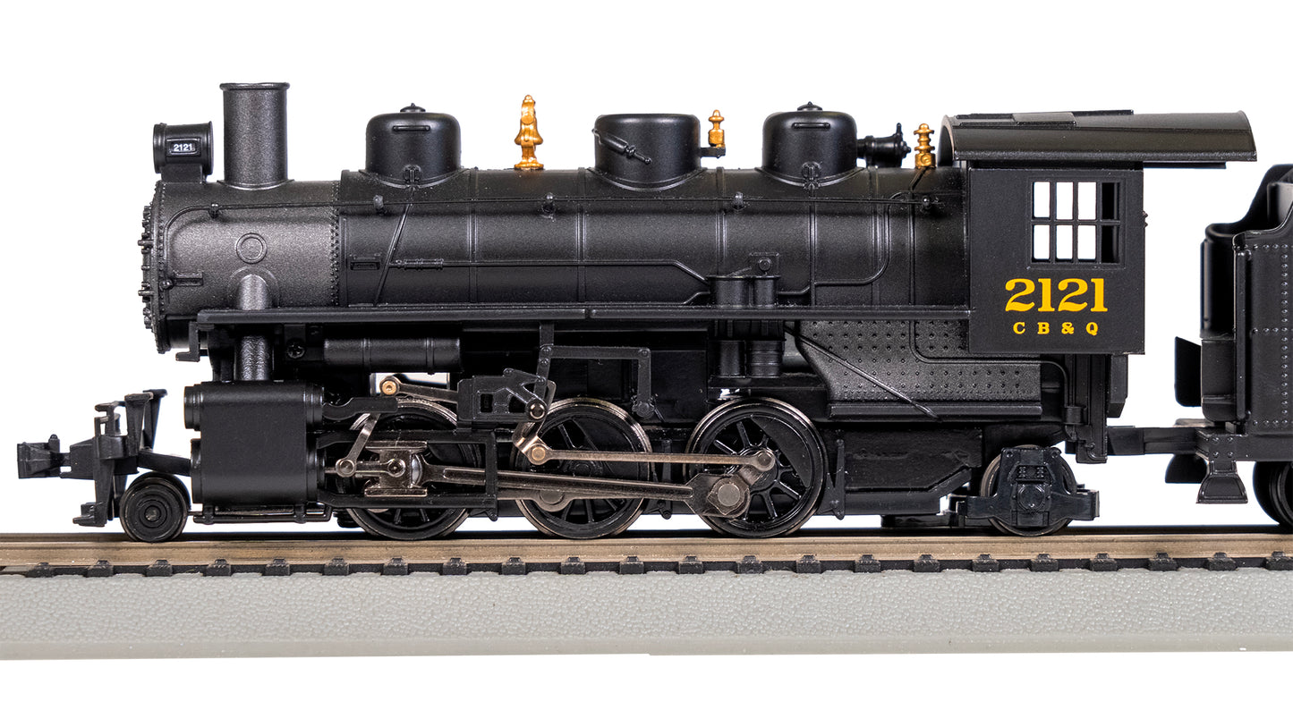 Bachmann Trains 2-6-2 Prairie - Burlington #2121 (with smoke) HO Scale