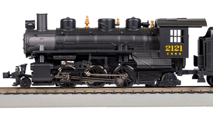 Bachmann Trains 2-6-2 Prairie - Burlington #2121 (with smoke) HO Scale