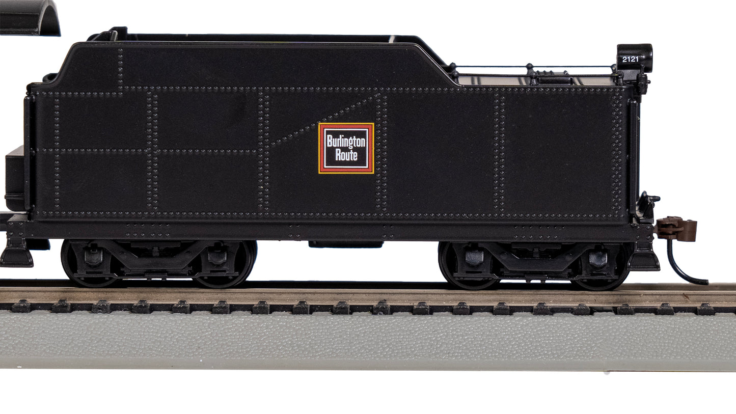 Bachmann Trains 2-6-2 Prairie - Burlington #2121 (with smoke) HO Scale