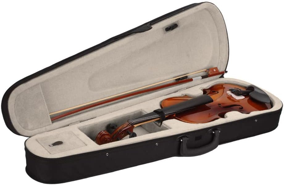 Ktaxon Violin for Beginners Students, Acoustic Violins 4/4, Full Size Fiddle Kit with Case, Bow, Rosin, Adult Teens Learners Age 11+ (Natural, Size: Classic)