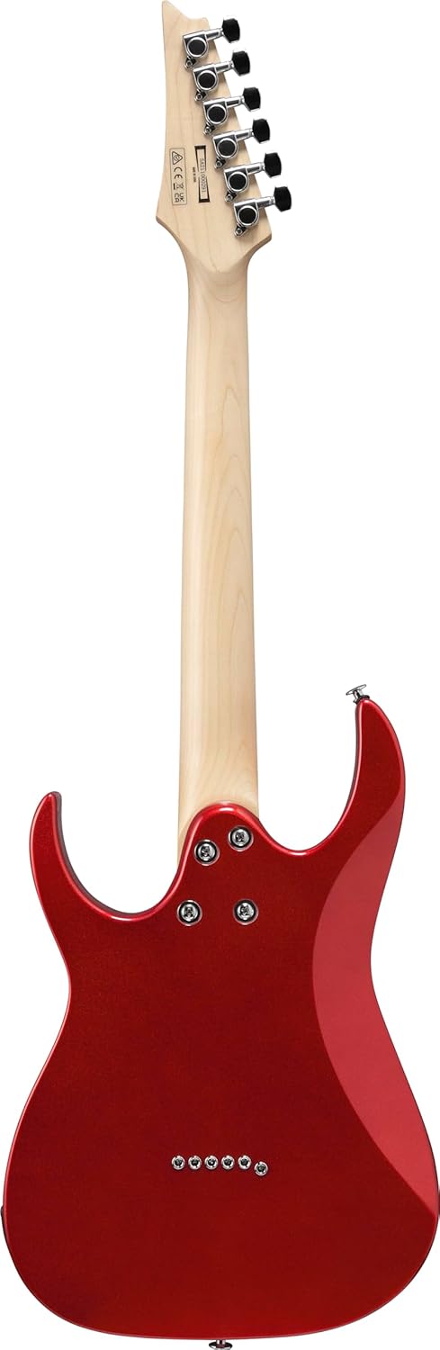 Ibanez GRGM 6 String Solid-Body Electric Guitar, Right, Candy Apple Medium (GRGM21MCA)