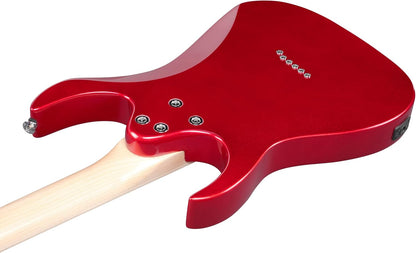 Ibanez GRGM 6 String Solid-Body Electric Guitar, Right, Candy Apple Medium (GRGM21MCA)