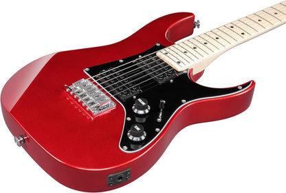 Ibanez GRGM 6 String Solid-Body Electric Guitar, Right, Candy Apple Medium (GRGM21MCA)