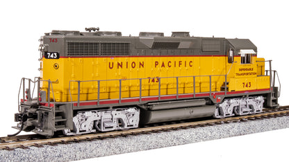 Broadway 7548 EMD GP35, UP 743, "Dependable Transportation", Paragon4 Sound/DC/DCC, HO