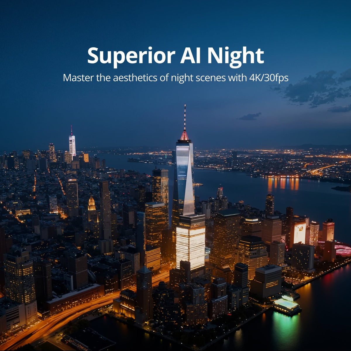 ATOM 3 Drone with 4K 60fps, 8K Photo, 16km Transmission, 40/50-Min Flights, AI Track 2.0, Under 249g, C0 Standard Kit
