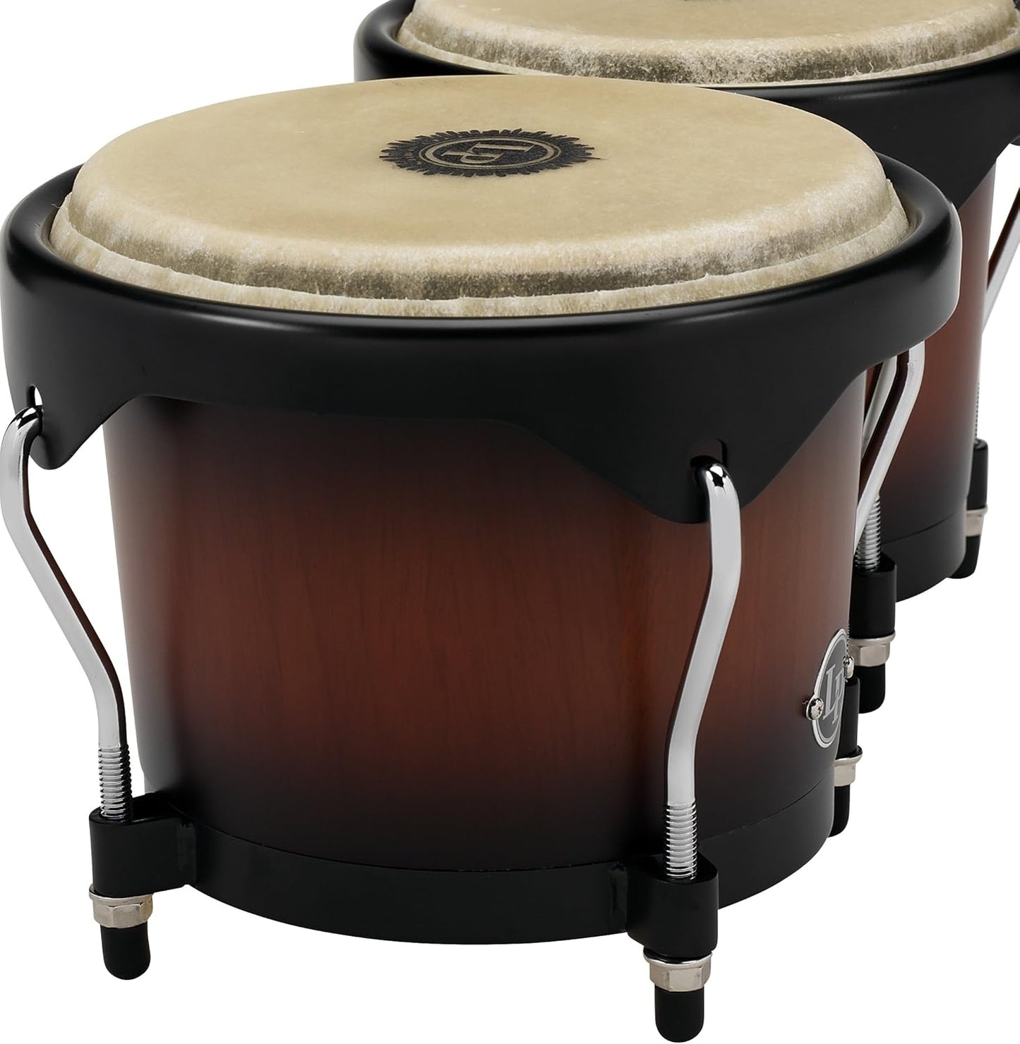 Latin Percussion LP601NY-VSB LP City Wood Bongos - Vintage Sunburst