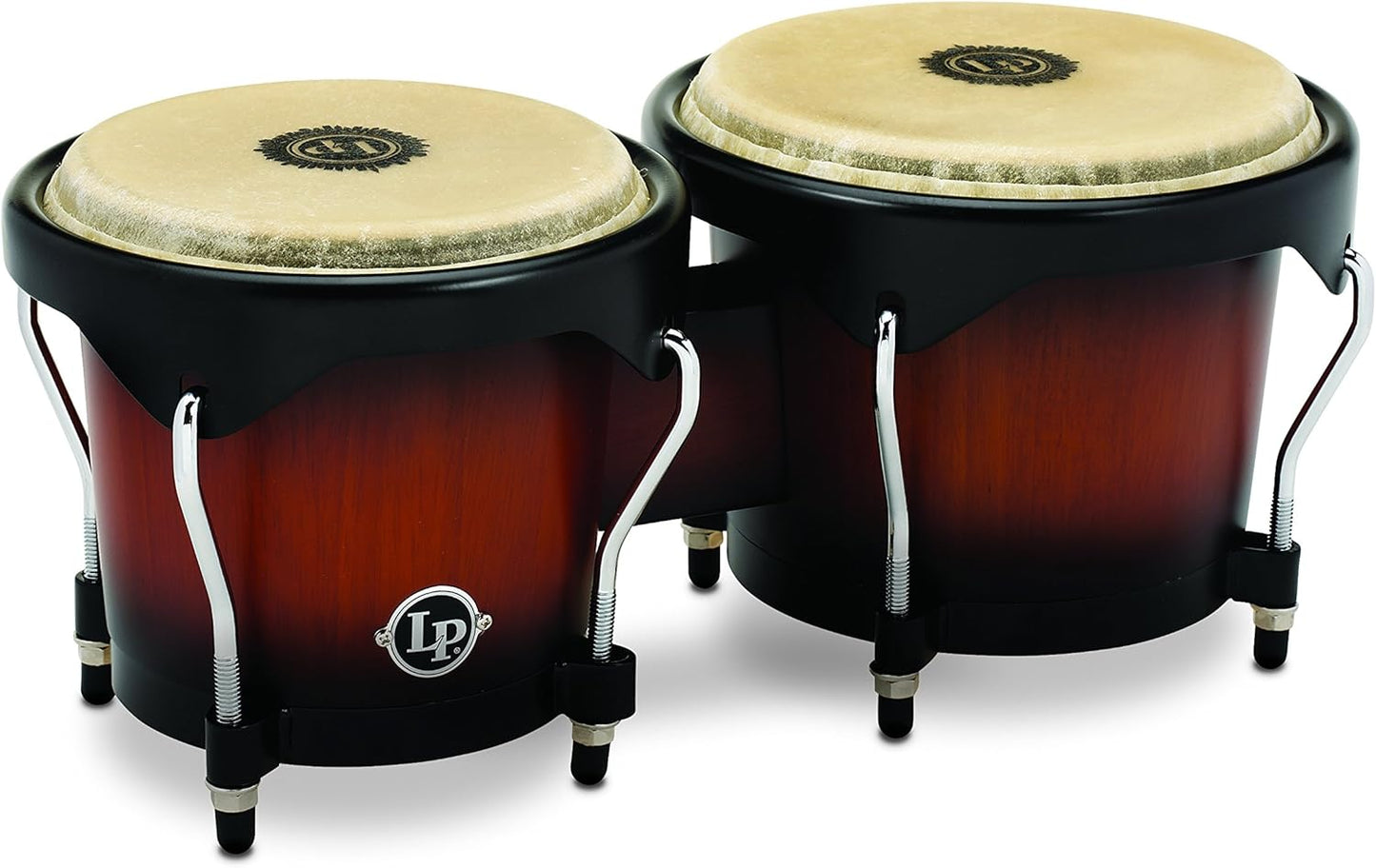 Latin Percussion LP601NY-VSB LP City Wood Bongos - Vintage Sunburst