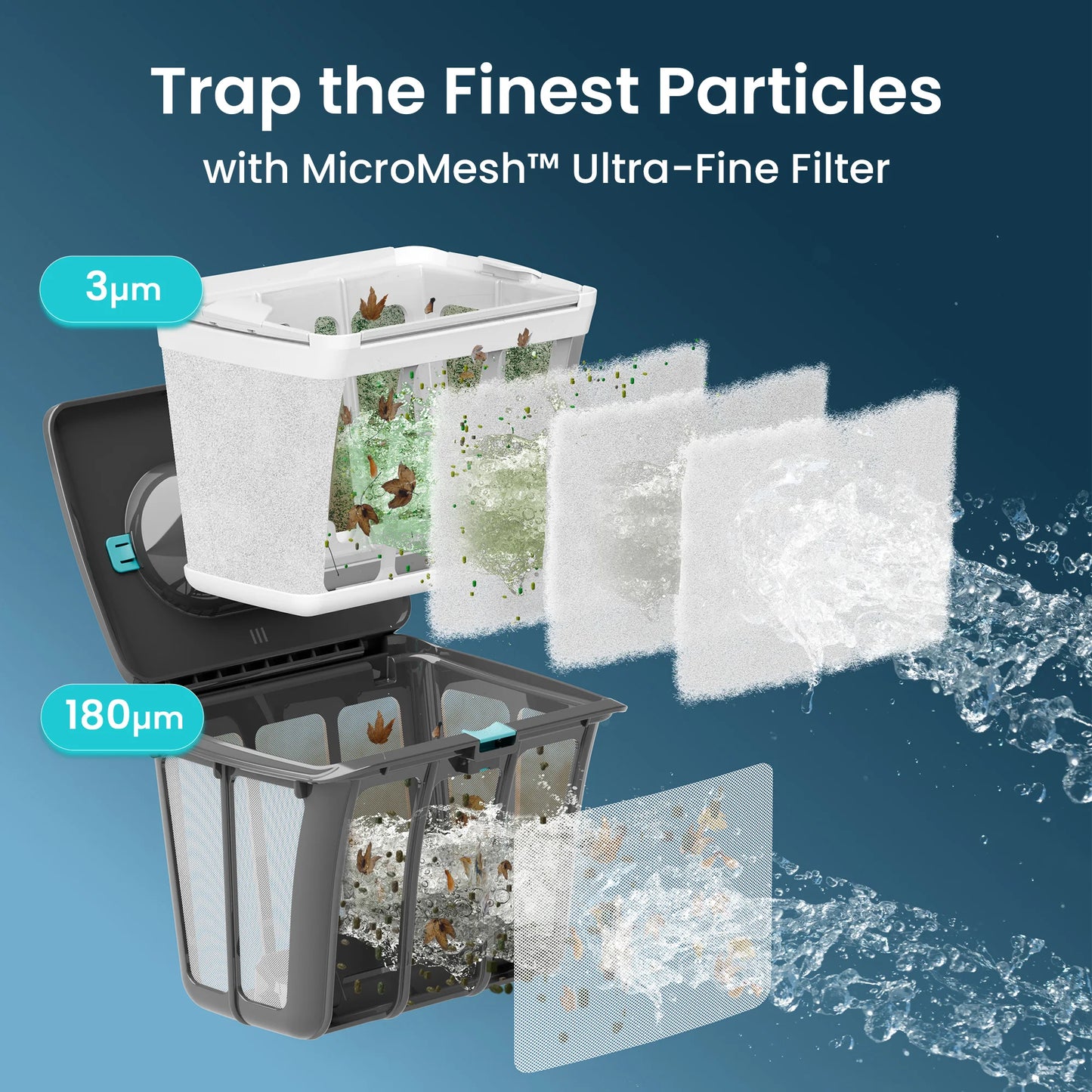 (2026 Upgrade) Aiper Scuba S1 Robotic Pool Cleaner, Weekly Custom Cleaning Plan, 270 Min Runtime, Over-the-Waterline Scrubbing, Smarter Navigation with 11 High-Precision Sensors, App Support,Refurbished