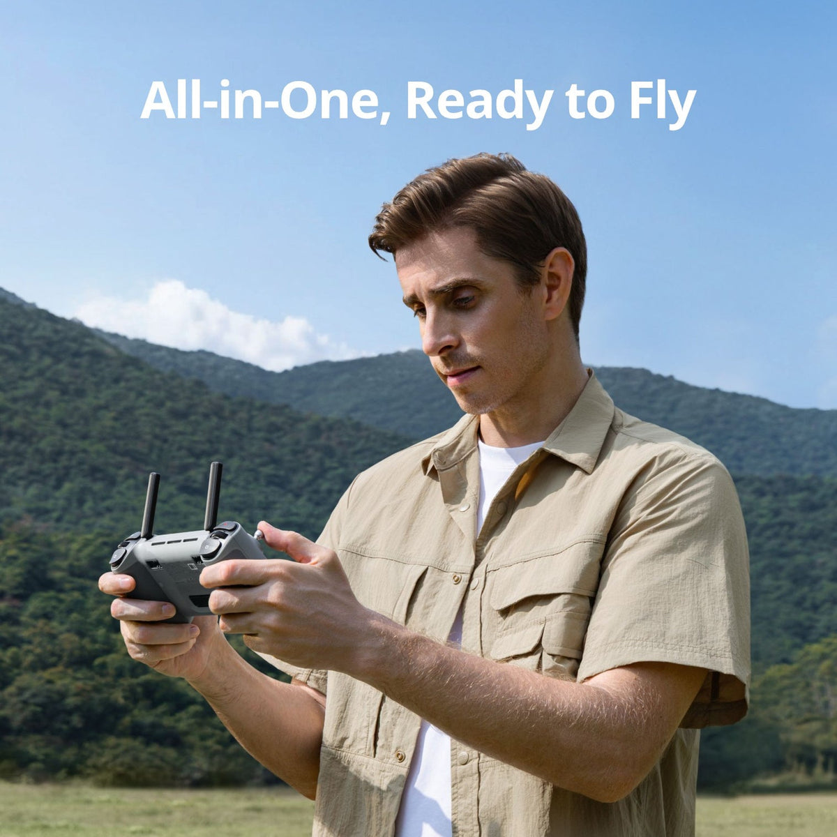 PTD-1 Remote Controller with 5.5" Integrated Screen for ATOM 2 Drone