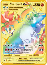 Pokemon English Metal Card Anime Pikachu Charizard Mewtwo Blastoise Vmax Shiny Letters Game Collection Card Kids Toy Gifts 12 Pcs Set-2