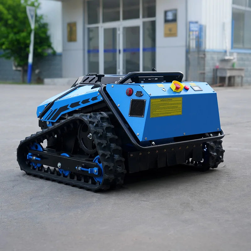 Efficient GPS Electric Lawn Mower Robot with Auto Docking for Turf Farm Operations GPS Electric Lawn Mower Robot