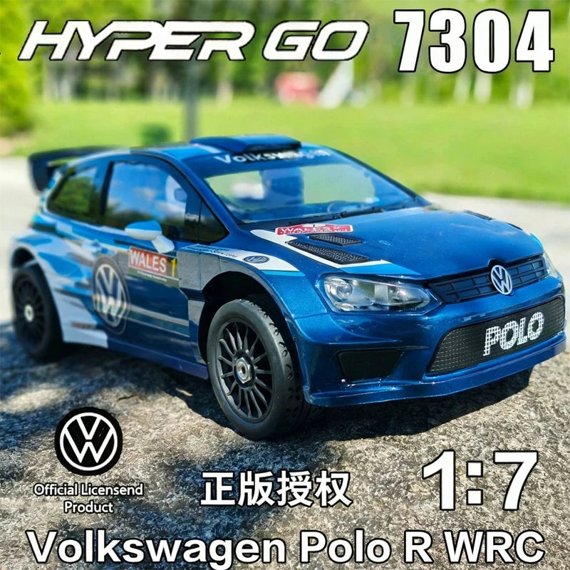 Hyper Go MJX 7304 WRC Remote Control Car 1/7 Drifting Car Rally Car Drifting Four-Wheel Drive Rally Car Model Toy