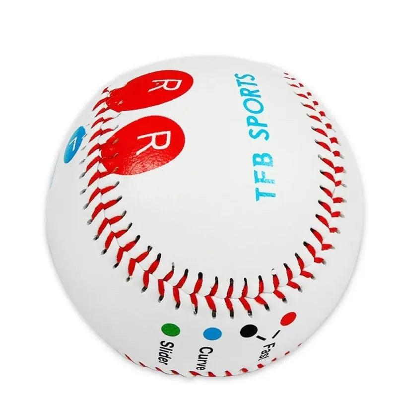 New Pitch Training Baseball with Finger Placement Markers Standard Baseball Pitching Trainer Kit Training Aid for Pitching Pract