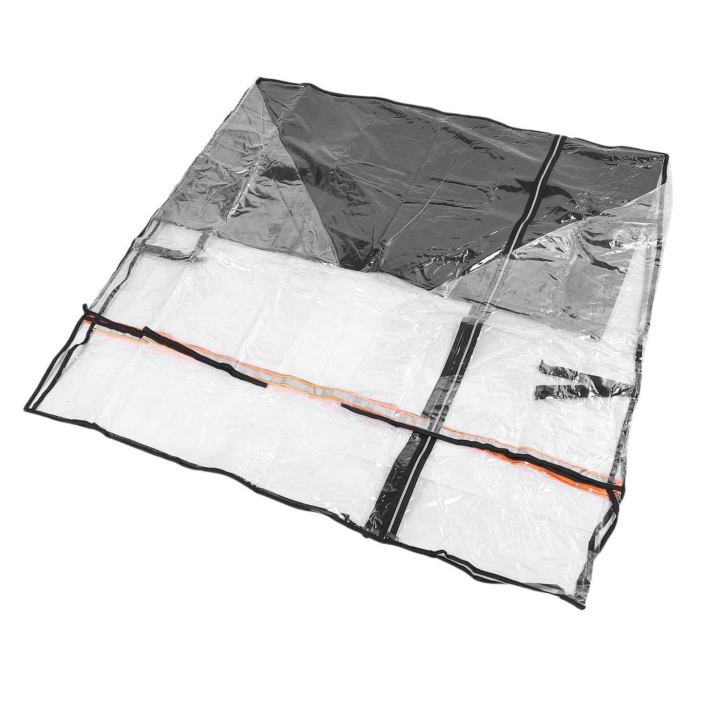 Forklift Cover Dust Rain Wind Proof Transparent EVA Protective Enclosure All Weather Forklift Sunshade Forklift Protective Cover