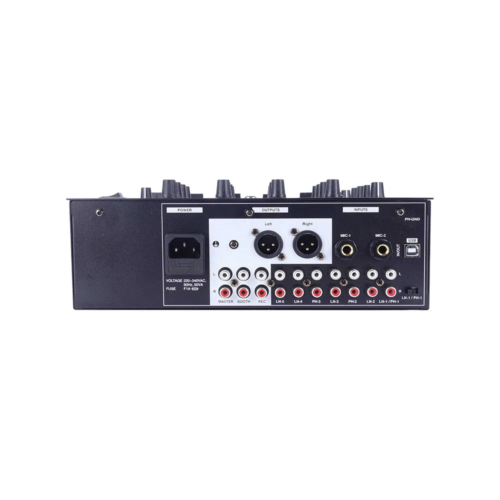 Professional Mini DJ Controller for Club Disco Home Audio Power Mixer Console Mini Speaker Use