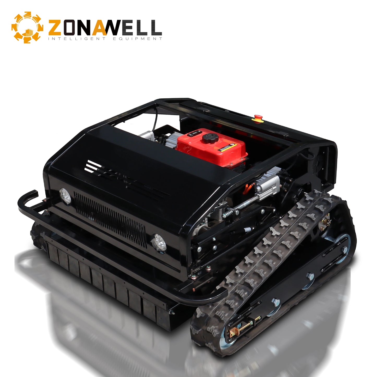Self-charging RC Lawn Mower with Snow Plow Antistall 3800㎡/h 800MM 5KM/H Support Customization Support OEM