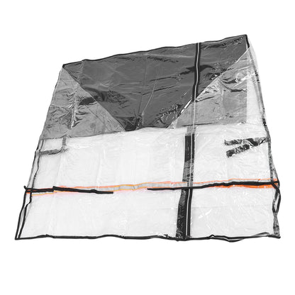 Forklift Cover Dust Rain Wind Proof Transparent EVA Protective Enclosure All Weather Forklift Sunshade Forklift Protective Cover