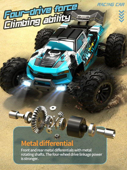 SG116 MAX 1:16 High Speed Drift Racing Car 80KM/H Brushless Motor 4WD RC Off Road Car Monster Trucks Toy For Kids Gift