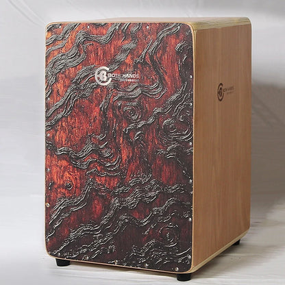 Professional Cajon Drums Wooden Large Hand Drum Adult Beginner Children Box Drum Exceptional Sound Quality Percussion Instrument Rose RR