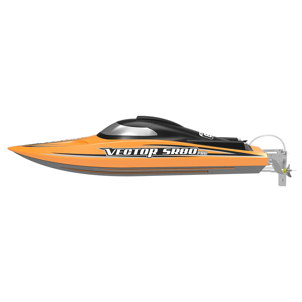 Volantex SR80 Pro RC Jet Boat,44mph High Speed Racing Yacht,All Metal Hardware Large RC Boat,ARTR Watercraft for Adults