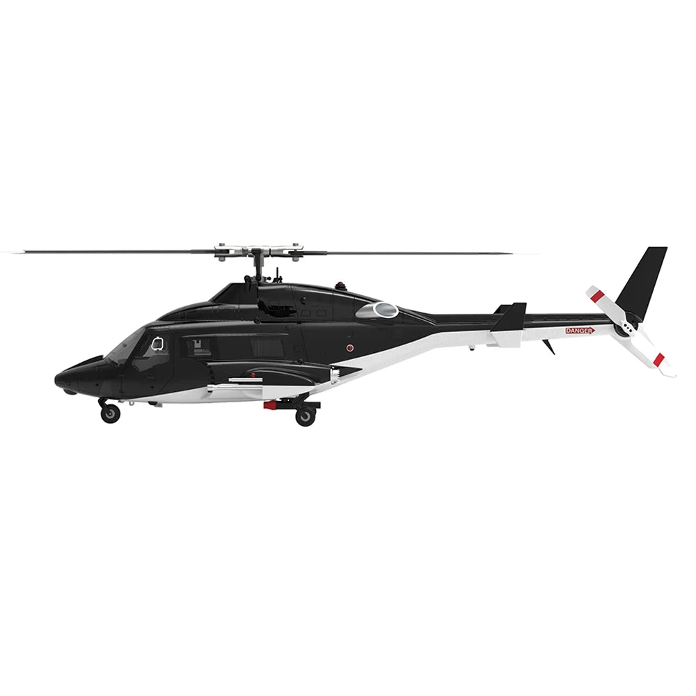 Eachine E188S AirWolf 2.4G 9CH 6G GPS Optical Flow Localization LiDAR TOF Altitude Hold Dual Brushless Motor RC Helicopter RTF
