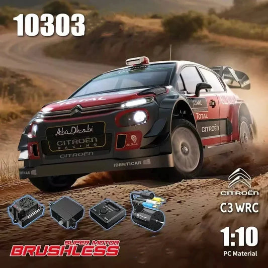 Hyperr Go MJX 10303 1/10 Brushless Motor High Speed Drift Remote Control Car 4WD Drift Climbing Toy Remote Control Vehicle