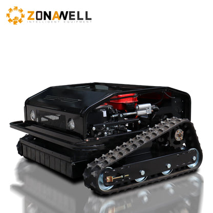 Self-charging RC Lawn Mower with Snow Plow Antistall 3800㎡/h 800MM 5KM/H Support Customization Support OEM