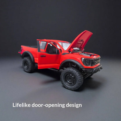 New F-150 Rc Car 1:12 Scale 4wd Off-Road Pickup Truck Full Metal Gearbox Realistic Open Doors Cruise Control Rc Vehicle