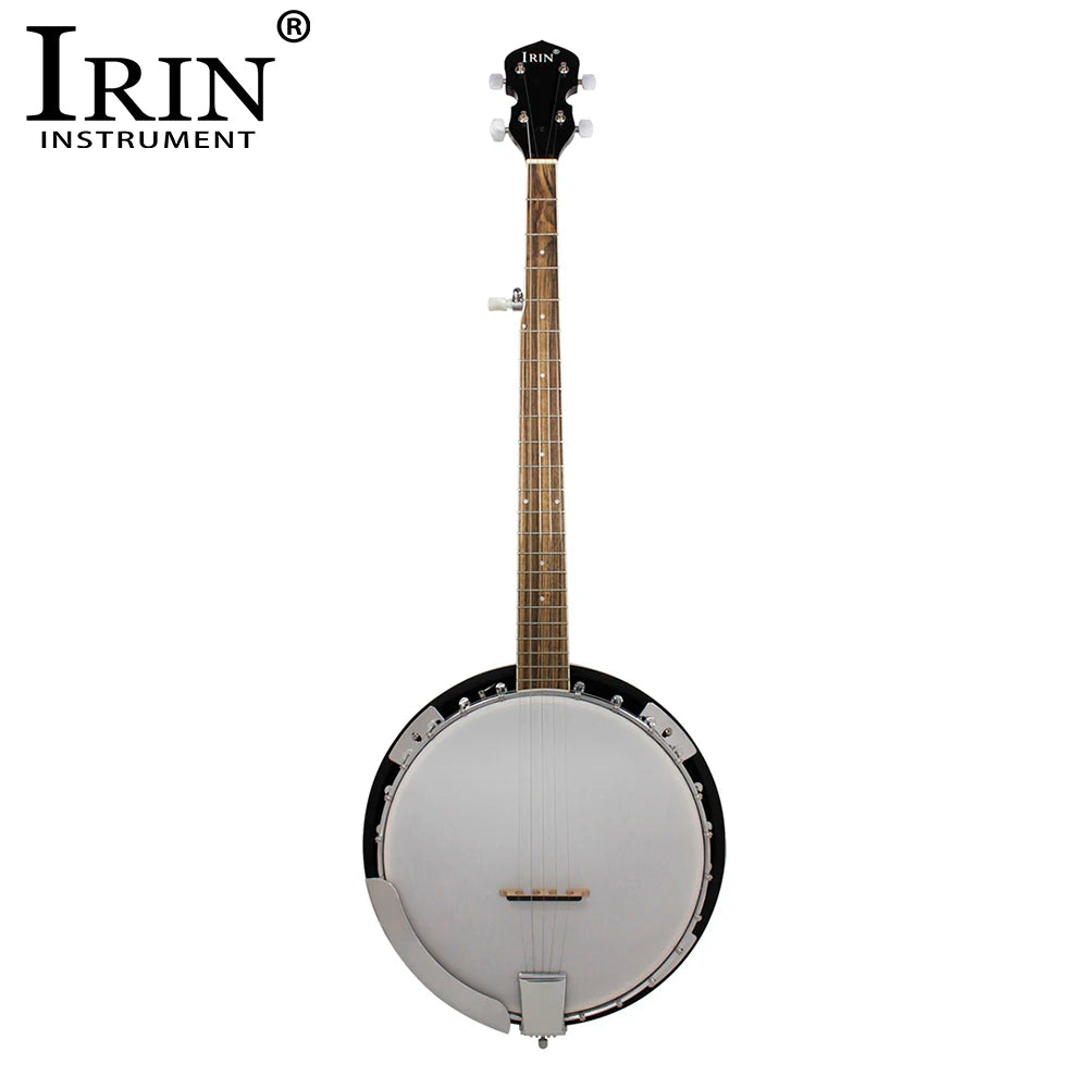 IRIN 5 Strings Banjo with Handbag High Quality Stringed Instrument with Banjo Accessories Traditional Guitar Adult Musical Gifts