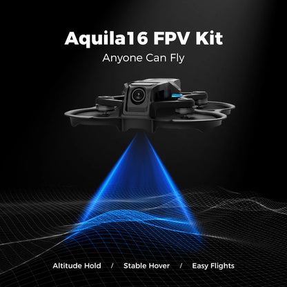 BETAFPV Aquila16 FPV Kit ELRS 2.4G Brushless Racing Drone VR03 Goggles 1102 18000KV 25-350mW VTX Indoor Outdoor Mini Quadcopter Aquila16 FPV Kit