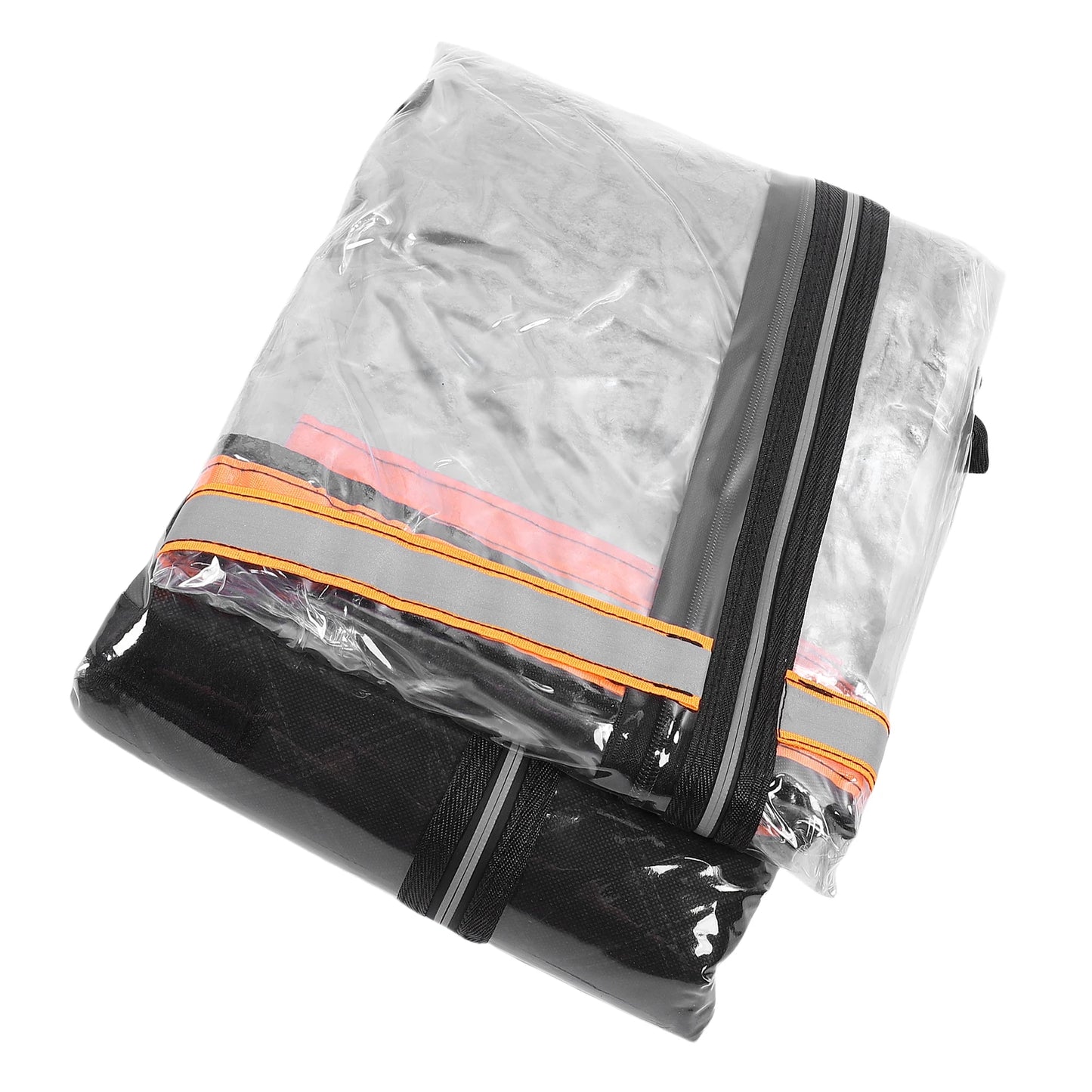 Forklift Cover Dust Rain Wind Proof Transparent EVA Protective Enclosure All Weather Forklift Sunshade Forklift Protective Cover