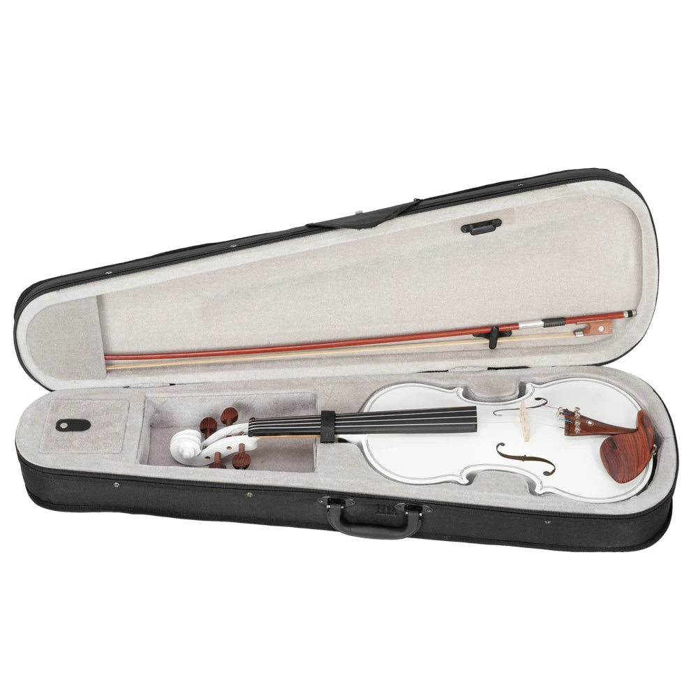 GV103 4/4 Spruce Panel Violin Matte White