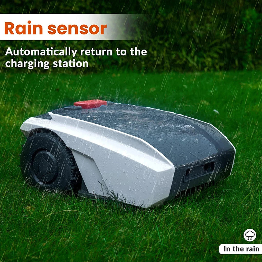 Intelligent Lawn Mower DIY All Automatic Remote Control Robotic Lawnmower Self-Propelled 24V Cordless Robot For Grass Cutting
