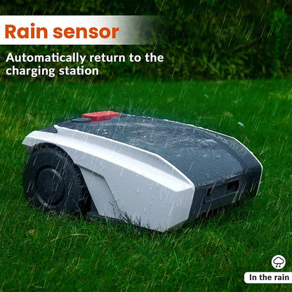 Intelligent Lawn Mower DIY All Automatic Remote Control Robotic Lawnmower Self-Propelled 24V Cordless Robot For Grass Cutting