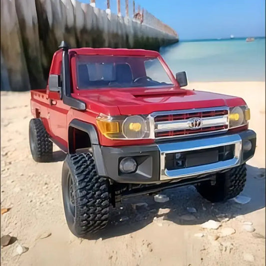 Full Scale RC CAR MN82 1:12 2.4G 4WD Off-Road Crawler Car Pick Up Truck MN82 Controllable Headlights Remote Control Toys