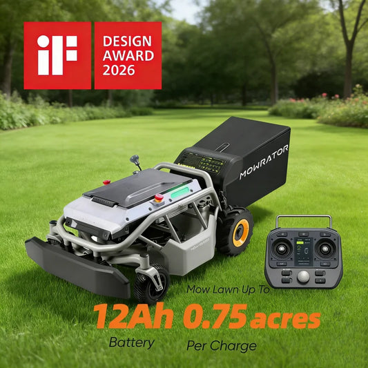 Customized S1 2WD 21'' Battery Remote Control Robotic Lawn Mower with Sensor Slope Control Suitable for Farm Lawns